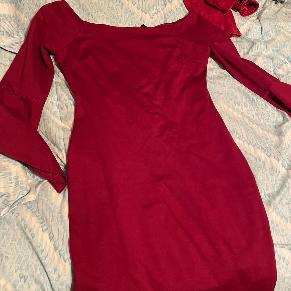 Lulus Wine Red dress NEVER WORN XL